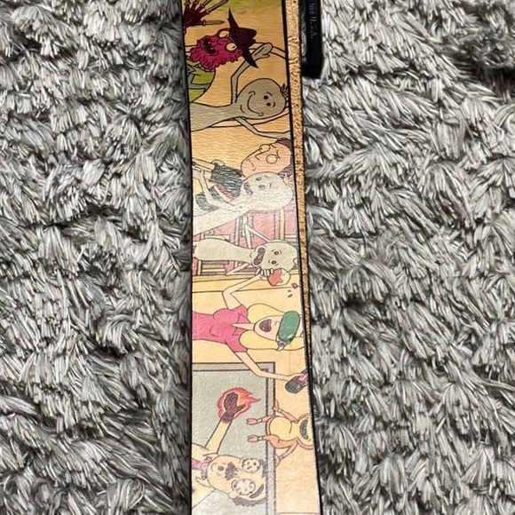 Jon Wye Womens Medium Width Space Buckle Belt multicolor Leather - Picture 1 of 8